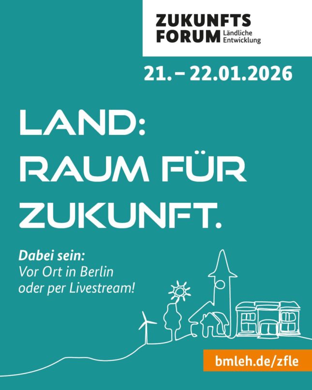 LAND: Raum für Zukunft – KLB Deutschland auf dem Zukunftsforum Ländliche Entwicklung